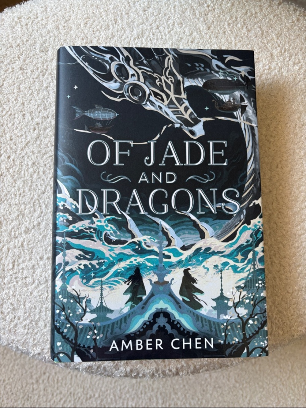 Signed Of Jade and Dragons by Amber Chen | Illumicrate Exclusive Hardcover |